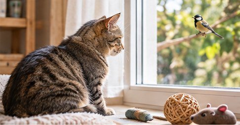 Indoor cat care topic